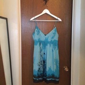 BCBG Spaghetti Strap Empire Waist Dress